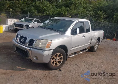 2005 Nissan Titan Se z USA, uszkodzony, nr VIN 1N6AA06B55N563319